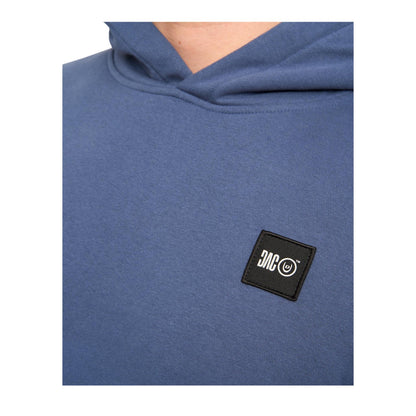 Denim Blue - Side - Duck and Cover Mens Wrentham Hoodie