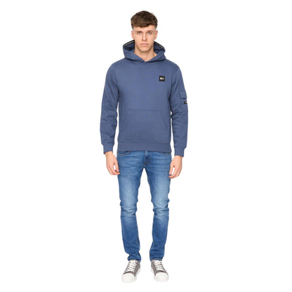 Denim Blue - Lifestyle - Duck and Cover Mens Wrentham Hoodie