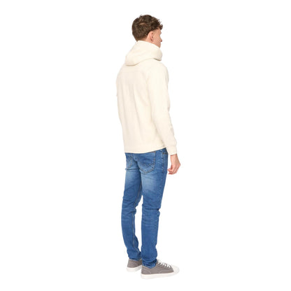 Light Stone - Back - Duck and Cover Mens Wrentham Hoodie