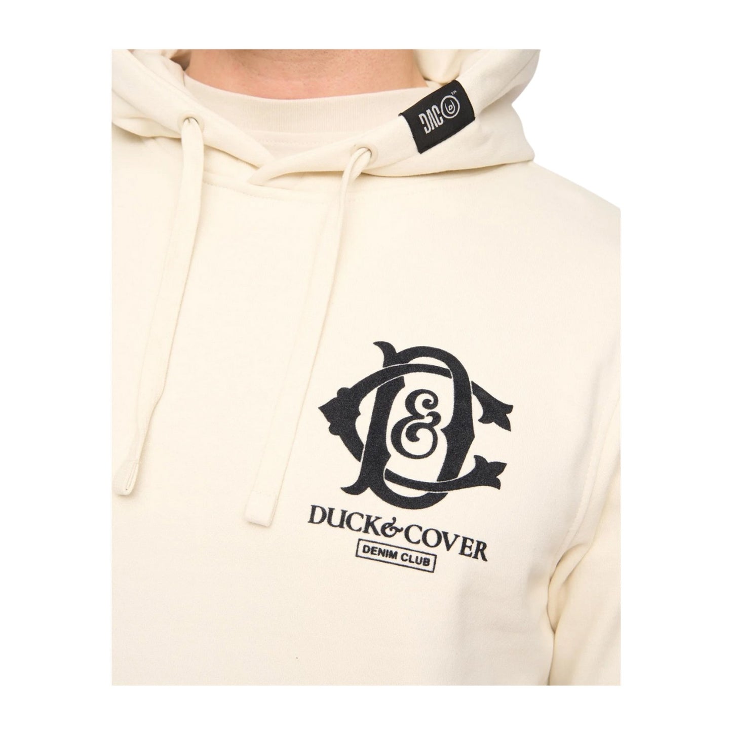 Light Stone - Side - Duck and Cover Mens Randolph Hoodie