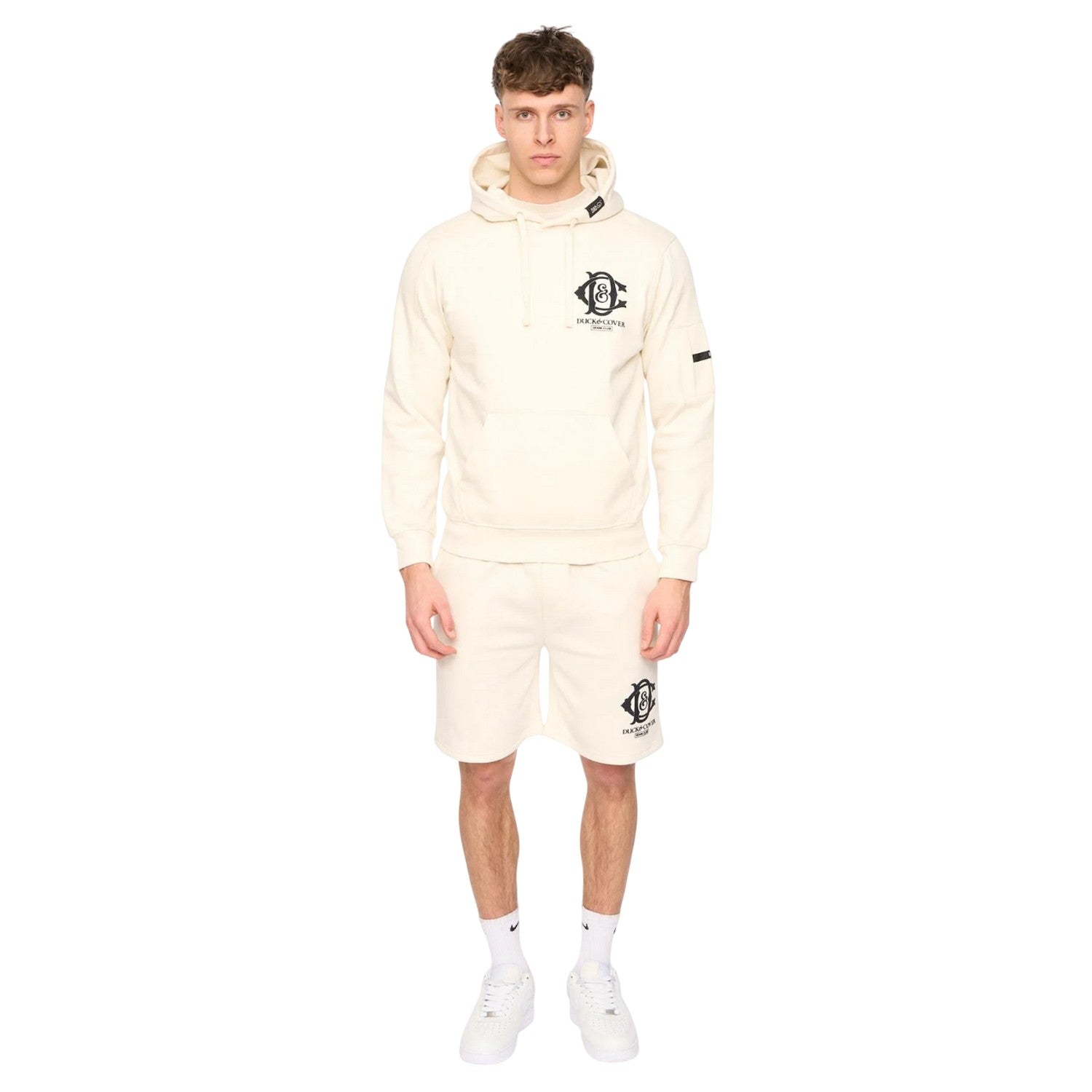 Light Stone - Lifestyle - Duck and Cover Mens Randolph Hoodie