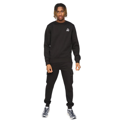 Black - Lifestyle - Kings Will Dream Mens Crosby Crew Neck Sweatshirt