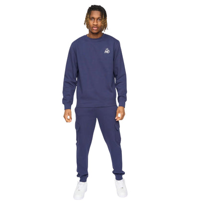 Navy - Lifestyle - Kings Will Dream Mens Crosby Crew Neck Sweatshirt