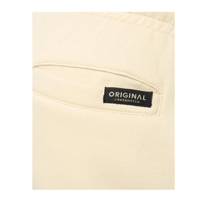 Light Stone - Side - Crosshatch Mens Crufton Jogging Bottoms