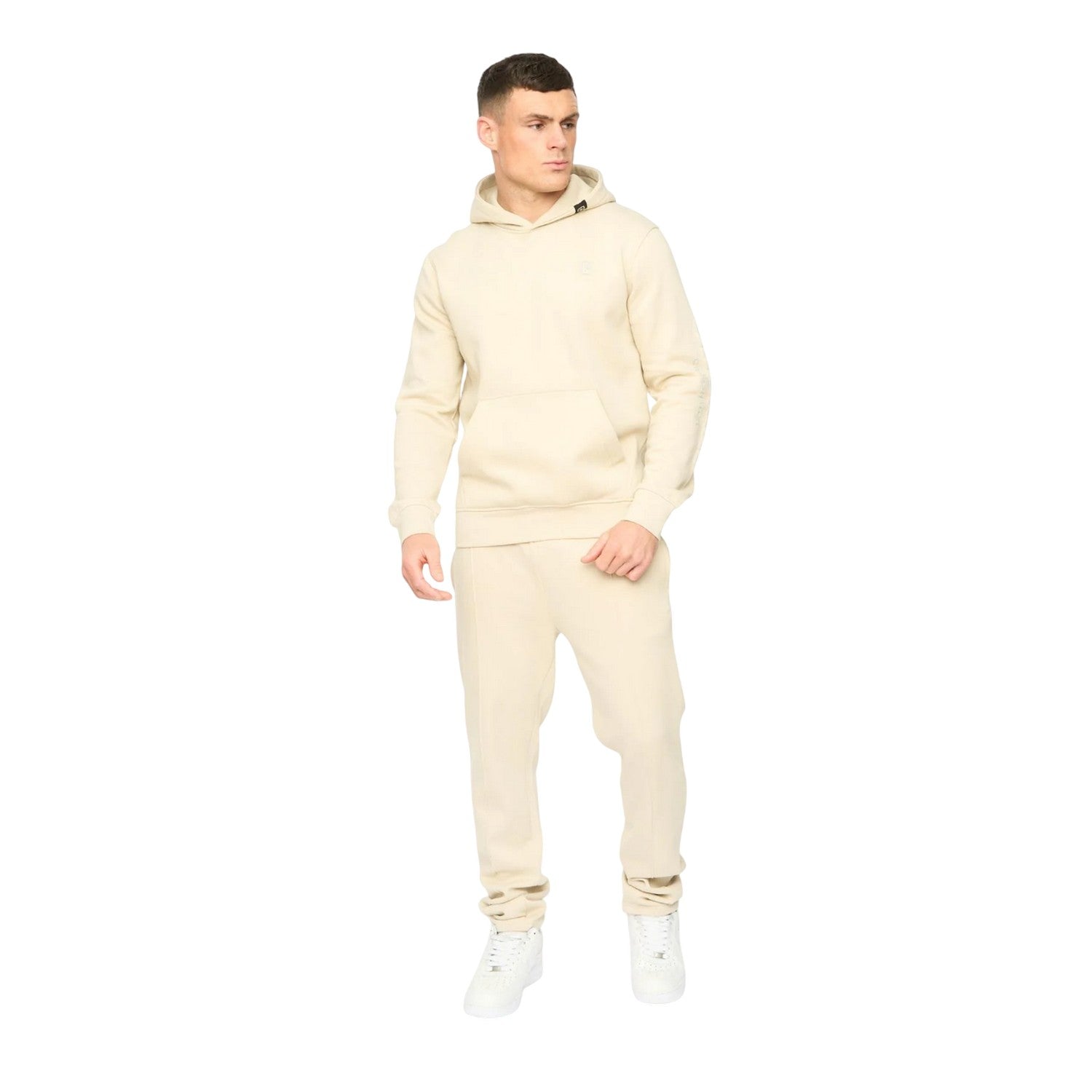 Light Stone - Lifestyle - Crosshatch Mens Crufton Jogging Bottoms