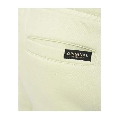 Light Olive - Side - Crosshatch Mens Crufton Jogging Bottoms