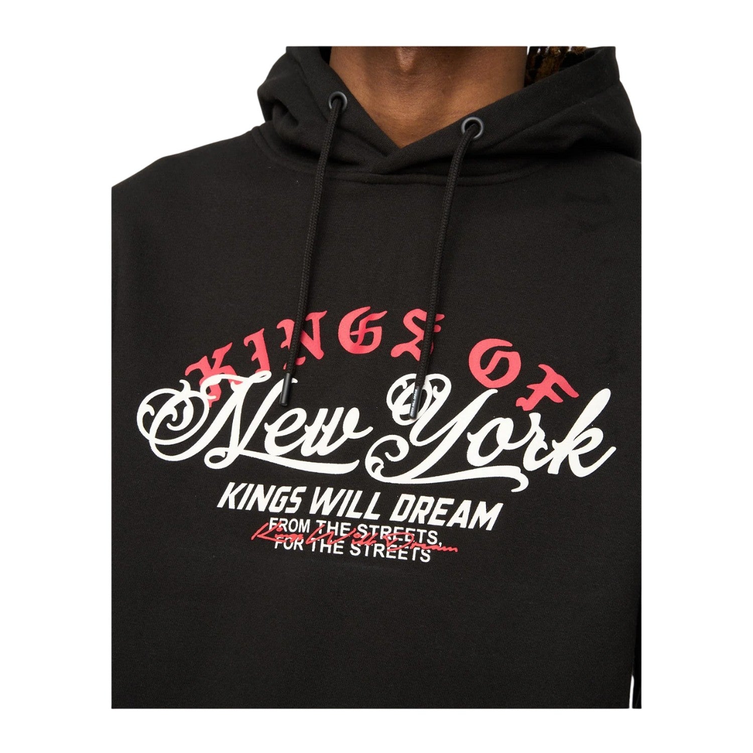 Black - Side - Kings Will Dream Mens Affiliated Hoodie