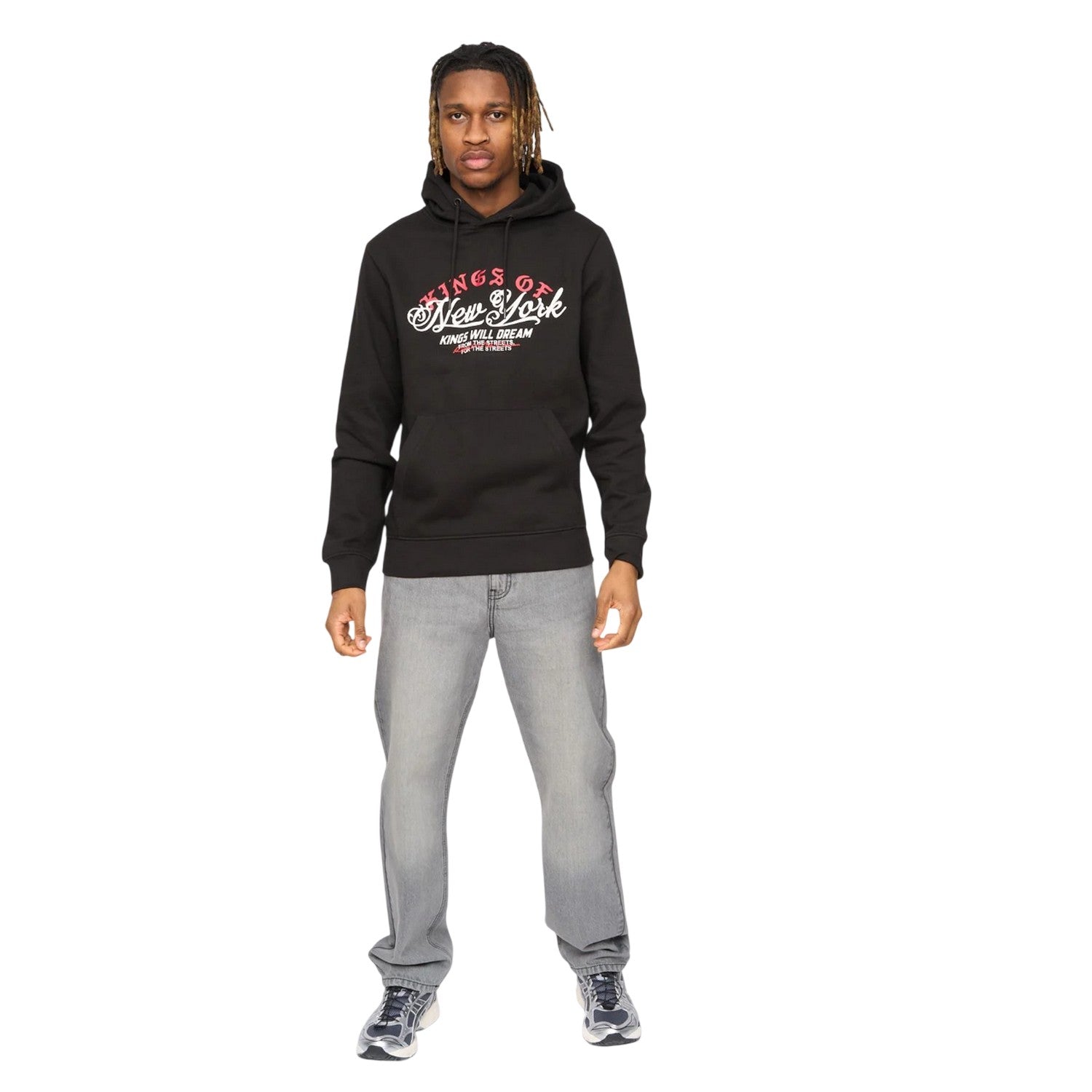 Black - Lifestyle - Kings Will Dream Mens Affiliated Hoodie
