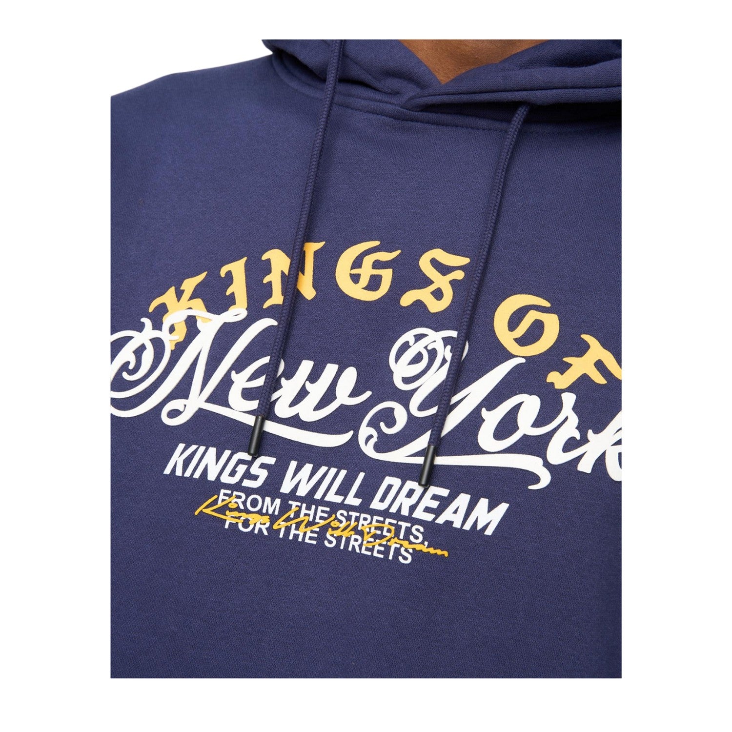 Navy - Side - Kings Will Dream Mens Affiliated Hoodie