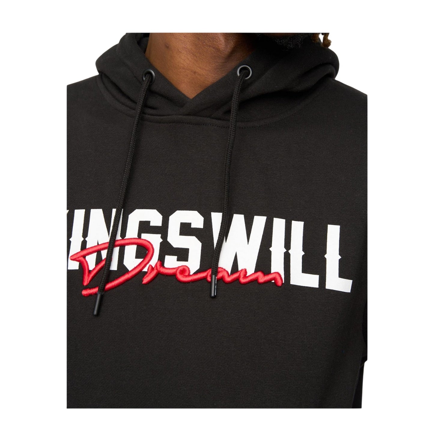 Black - Side - Kings Will Dream Mens Bilkie Hoodie