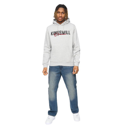 Grey Marl - Side - Kings Will Dream Mens Bilkie Hoodie
