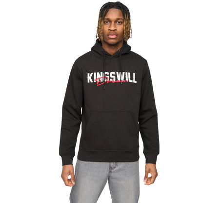 Black - Front - Kings Will Dream Mens Bilkie Hoodie