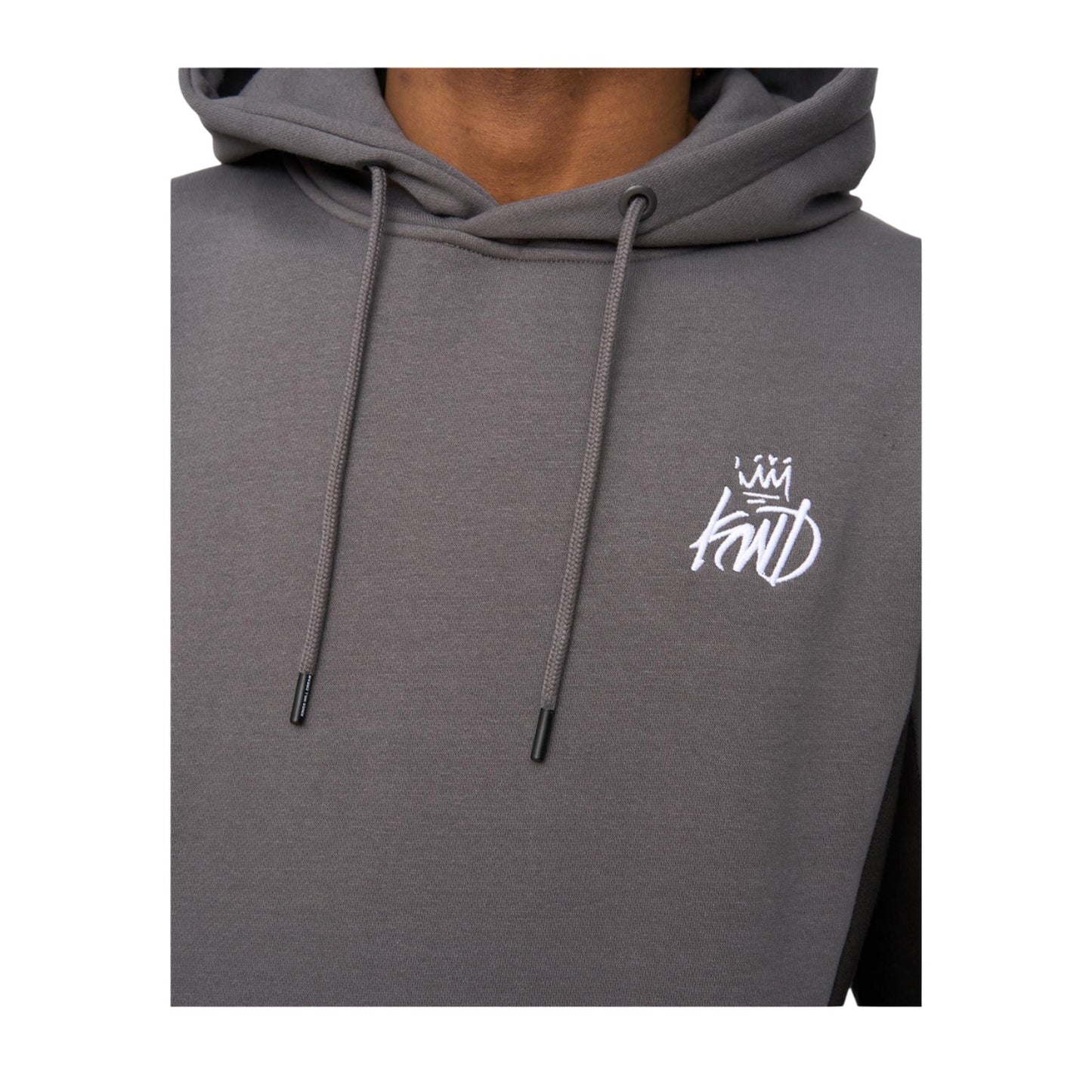 Asphalt-Black - Side - Kings Will Dream Mens Blockade Hoodie