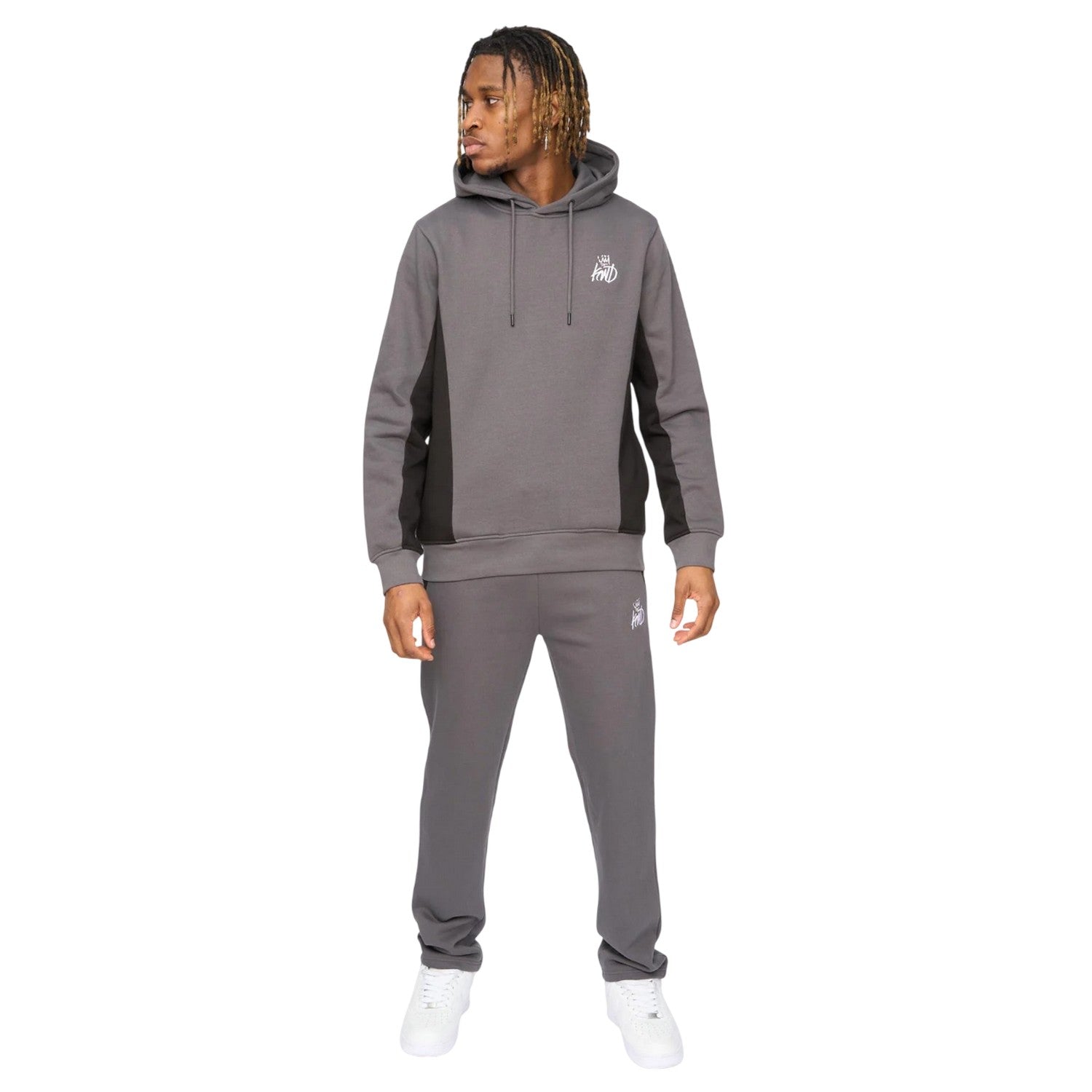 Asphalt-Black - Lifestyle - Kings Will Dream Mens Blockade Hoodie