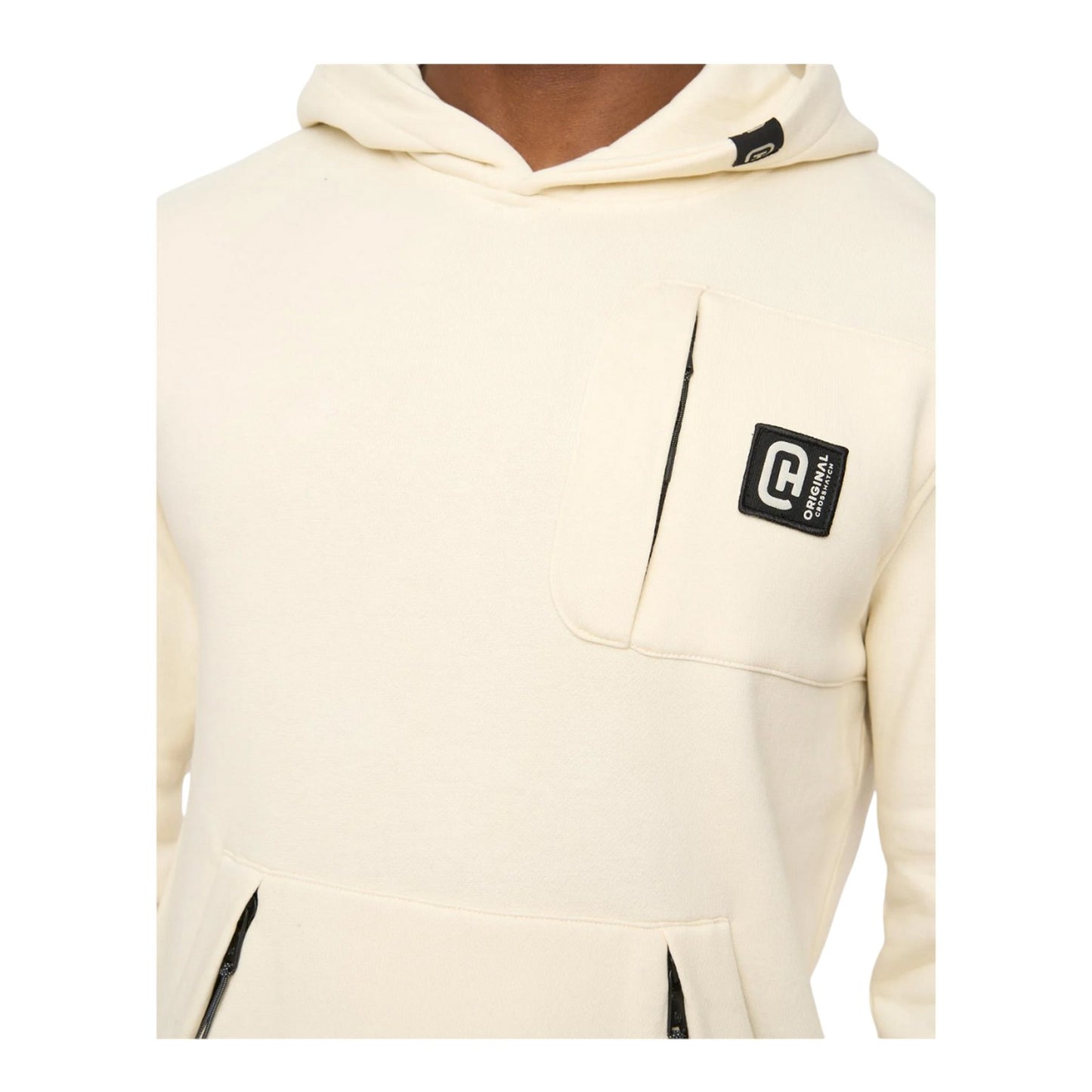 Neutral - Side - Crosshatch Mens Portville Hoodie