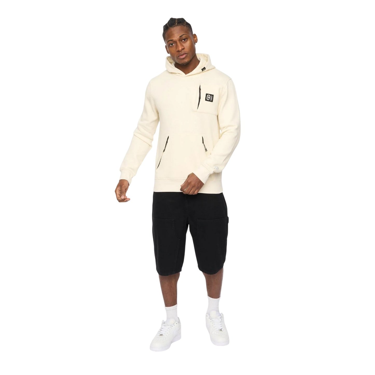 Neutral - Lifestyle - Crosshatch Mens Portville Hoodie