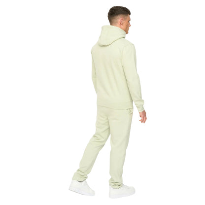 Light Olive - Back - Crosshatch Mens Crufton Hoodie