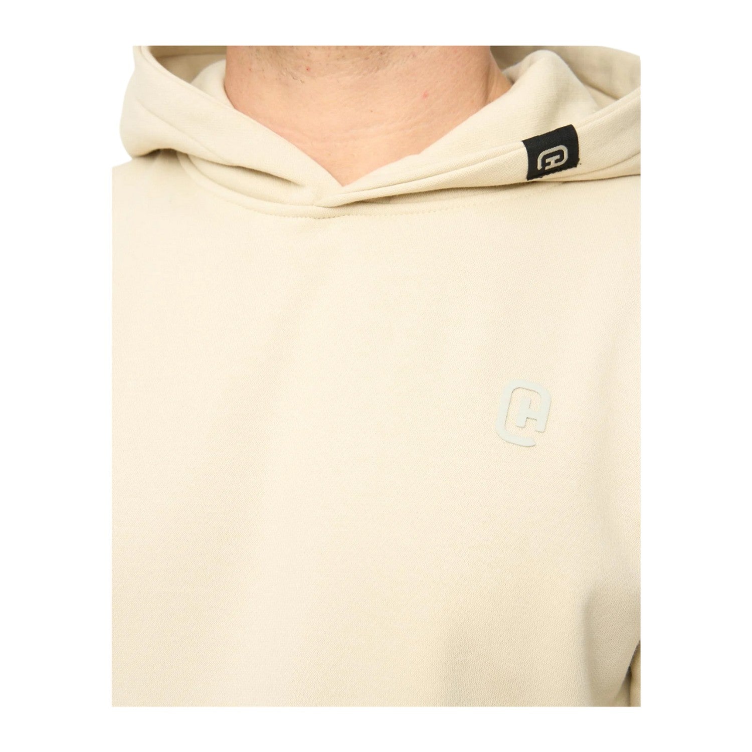 Light Stone - Side - Crosshatch Mens Crufton Hoodie