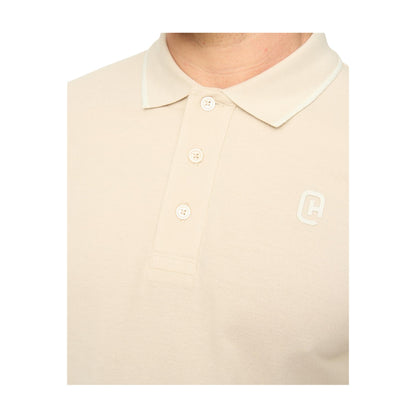 Light Stone - Side - Crosshatch Mens Crufton Polo Shirt
