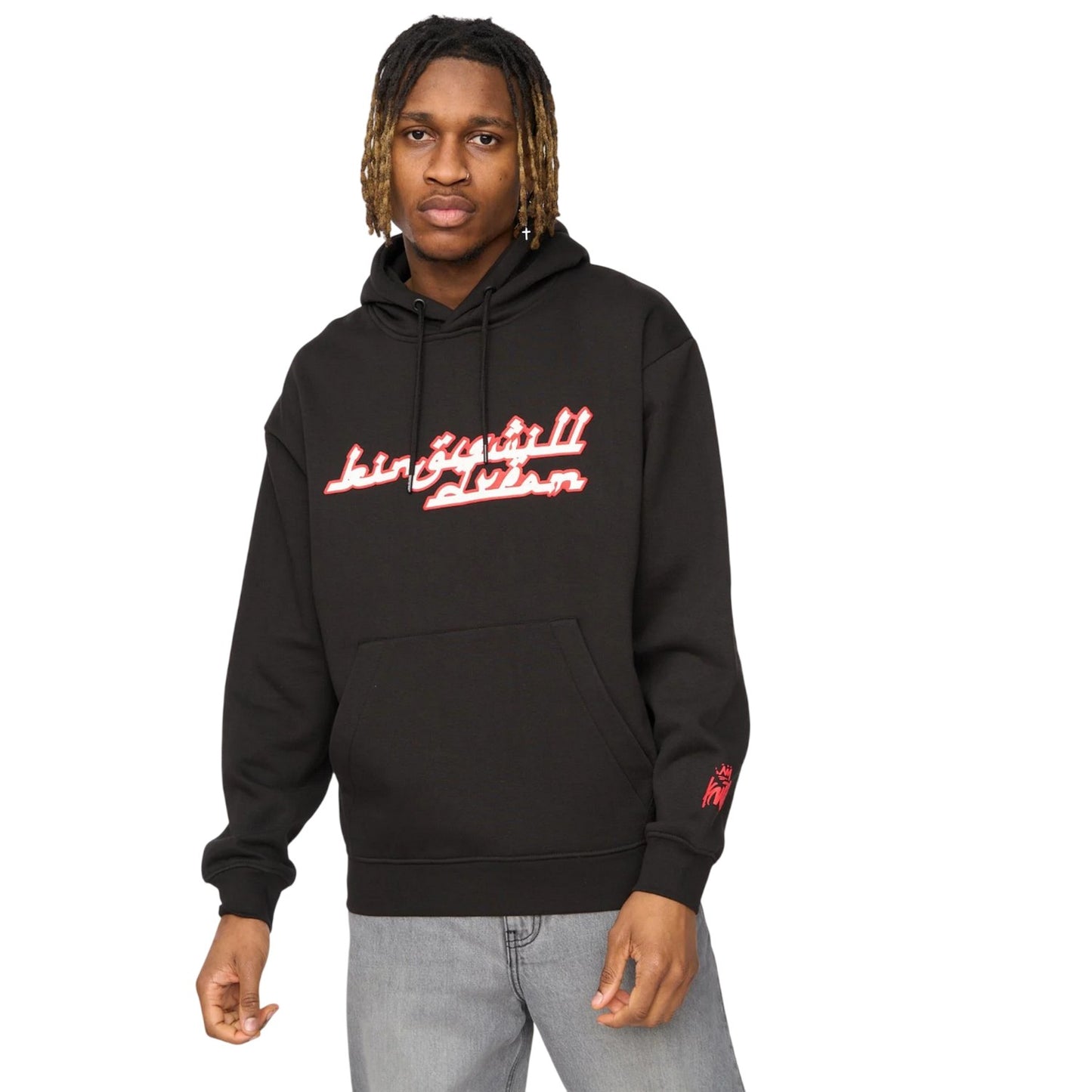 Black - Front - Kings Will Dream Mens Blessie Hoodie