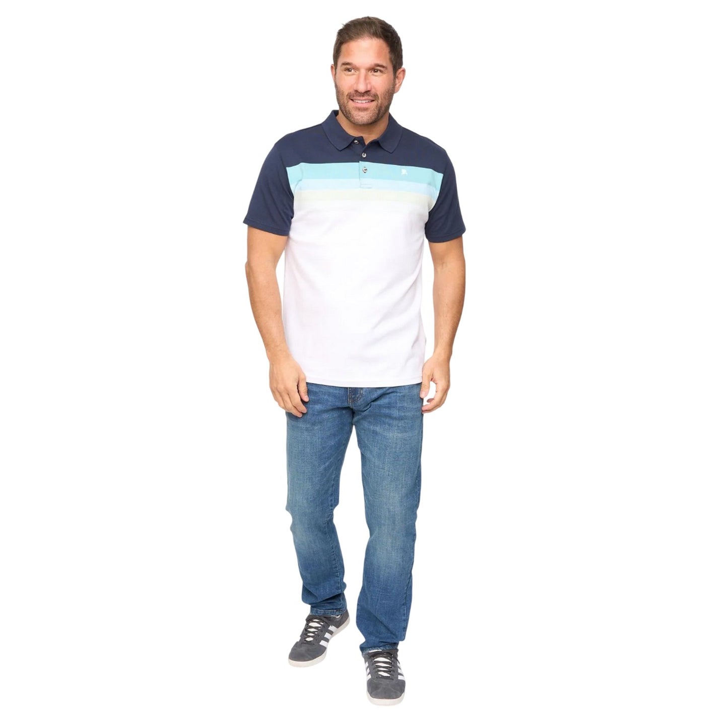Navy - Lifestyle - Bewley & Ritch Mens Danson Polo Shirt