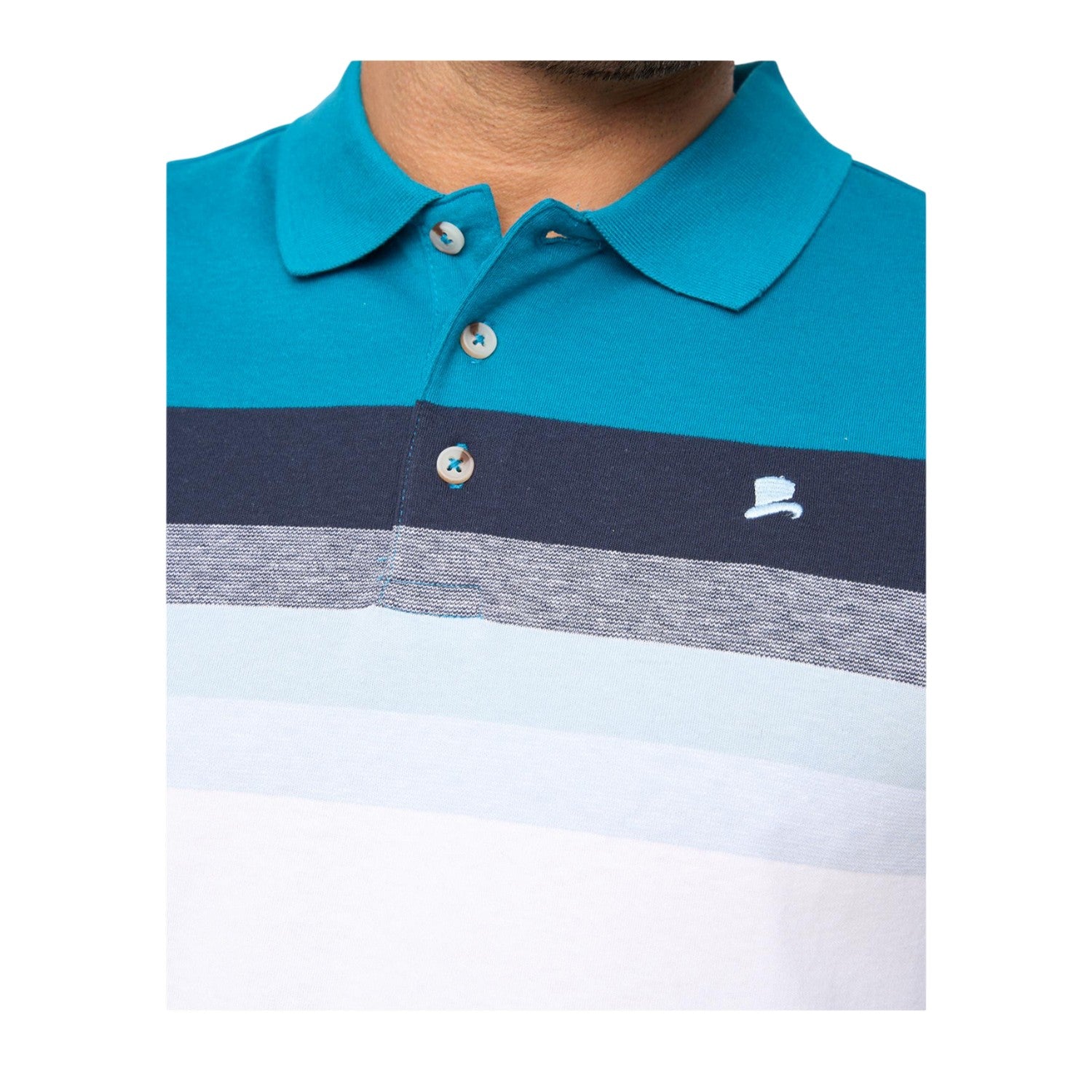 Deep Blue - Side - Bewley & Ritch Mens Danson Polo Shirt