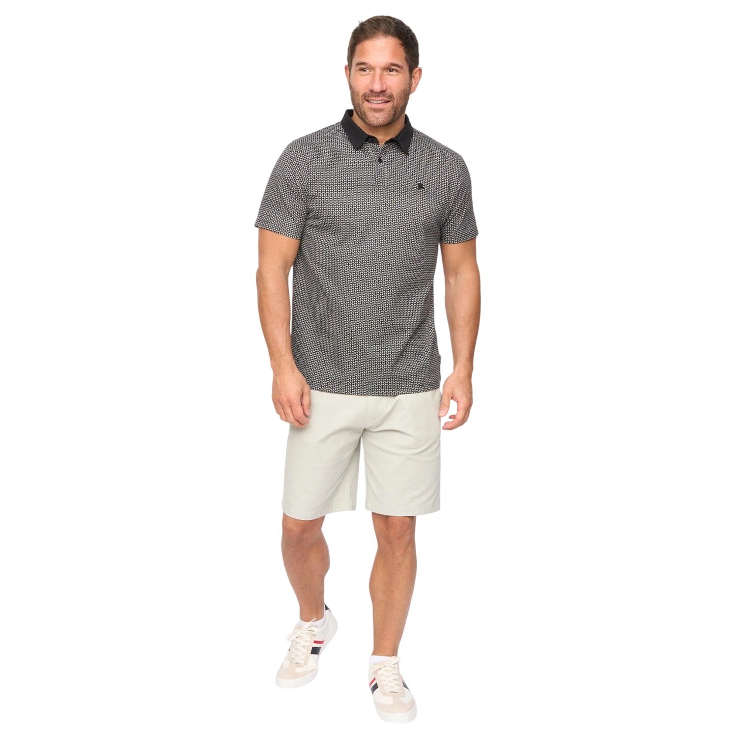 Black - Lifestyle - Bewley & Ritch Mens Calvert Polo Shirt