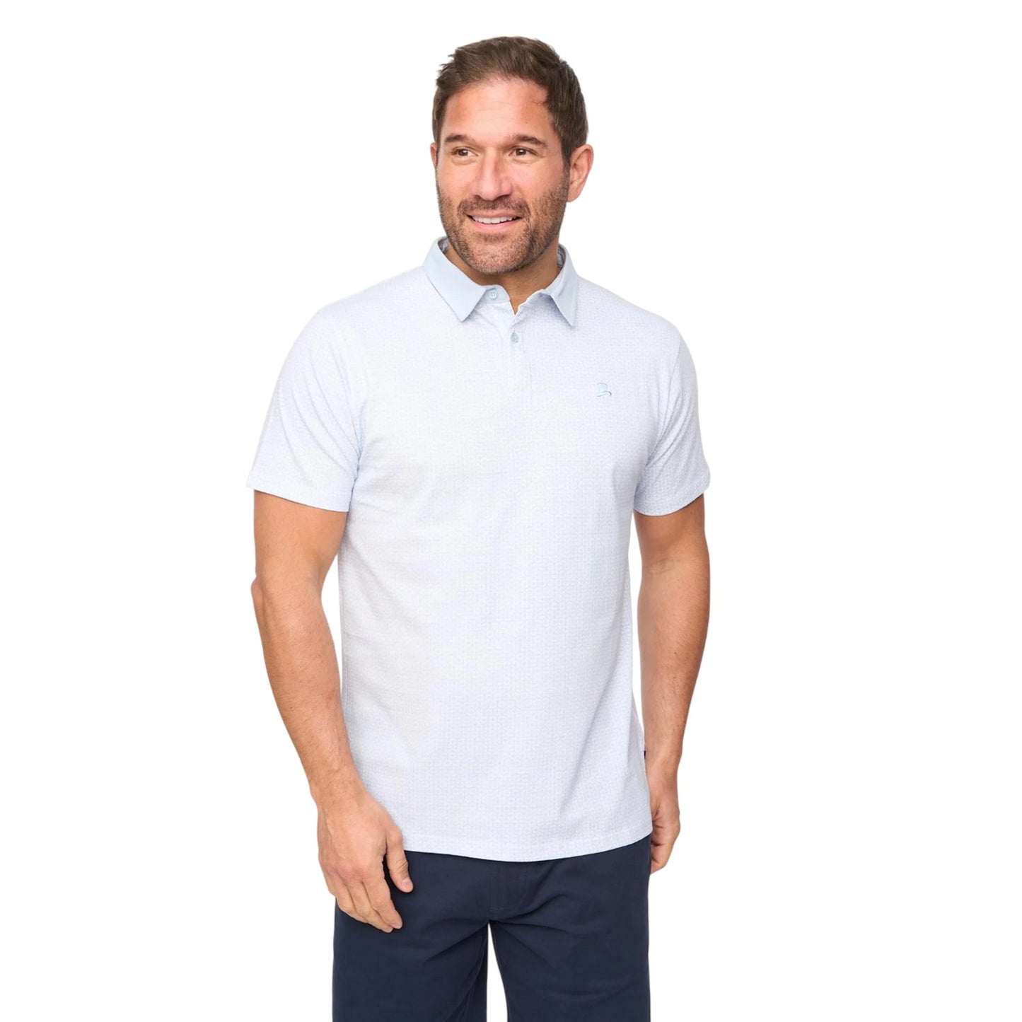 Blue - Front - Bewley & Ritch Mens Calvert Polo Shirt