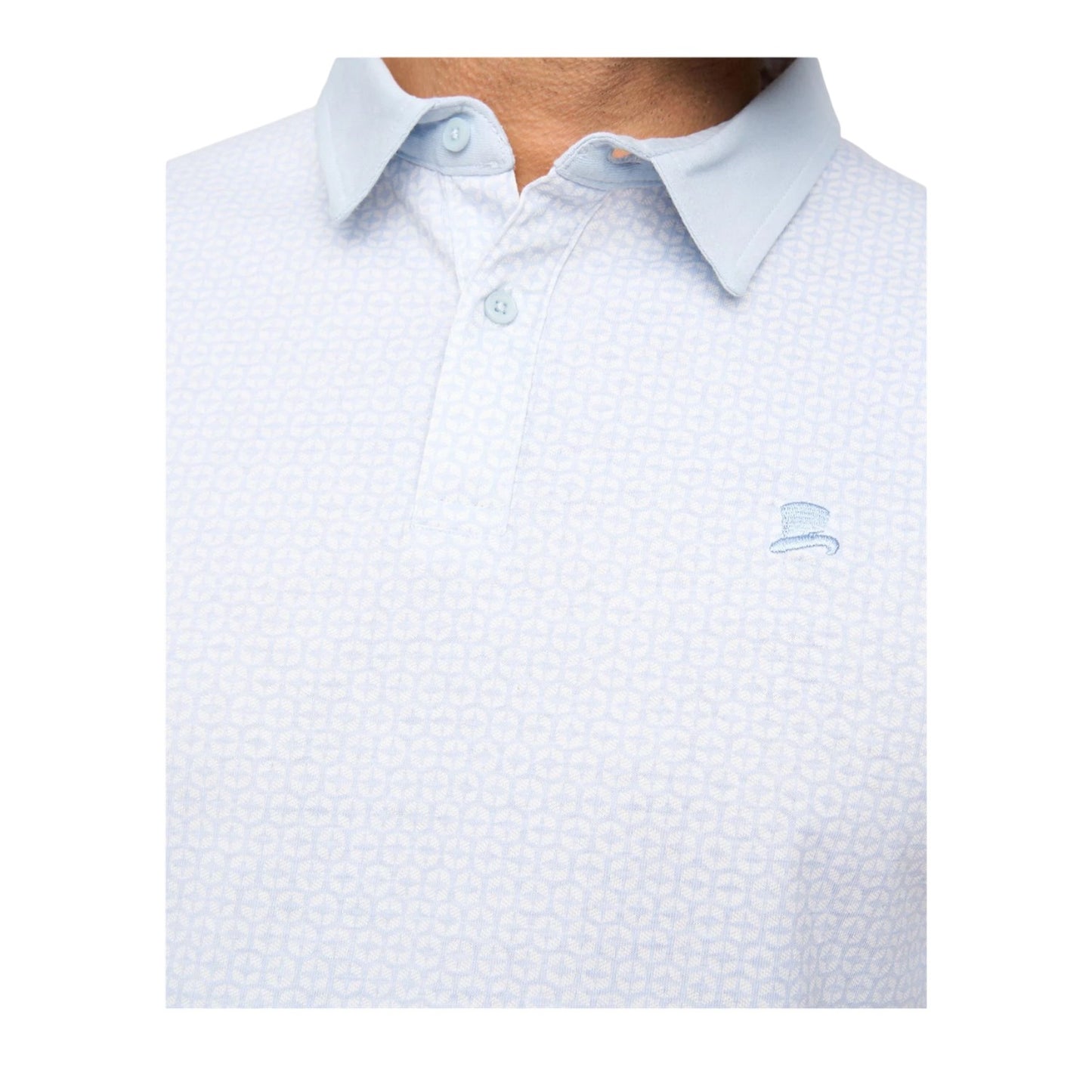 Blue - Side - Bewley & Ritch Mens Calvert Polo Shirt