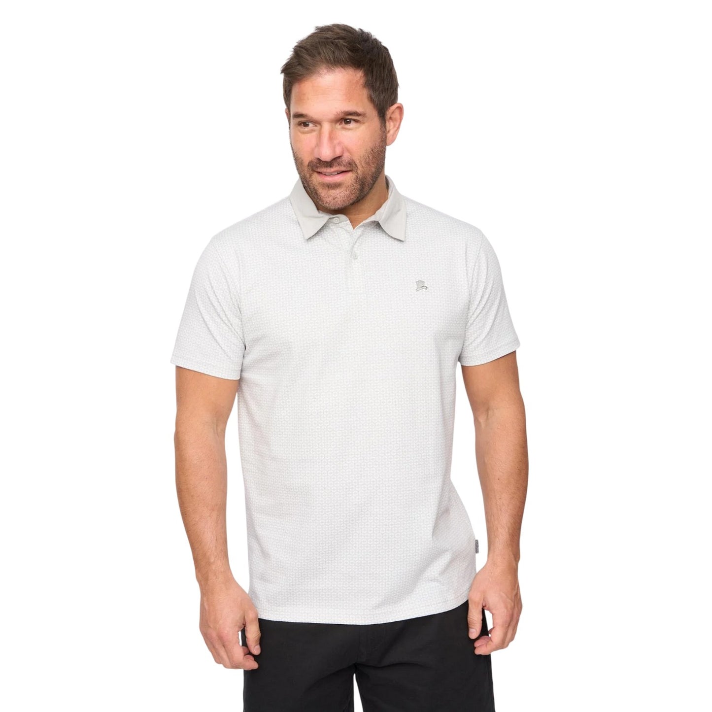 Light Grey - Front - Bewley & Ritch Mens Calvert Polo Shirt