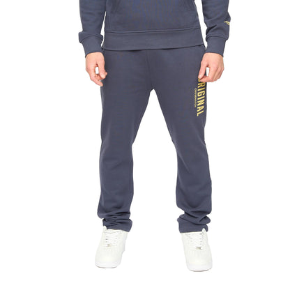 Navy - Front - Crosshatch Mens Kensby Joggers