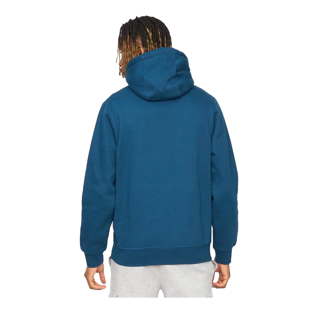 Teal - Back - Kings Will Dream Mens Crosby Cotton Blend Hoodie