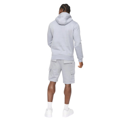 Steel Blue - Lifestyle - Crosshatch Mens Bardon Hoodie