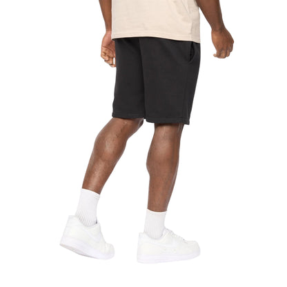Black - Back - Crosshatch Mens Bardon Casual Shorts