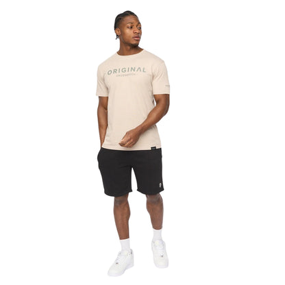 Black - Lifestyle - Crosshatch Mens Bardon Casual Shorts