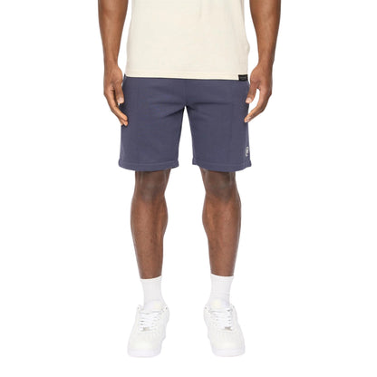 Navy - Front - Crosshatch Mens Bardon Casual Shorts