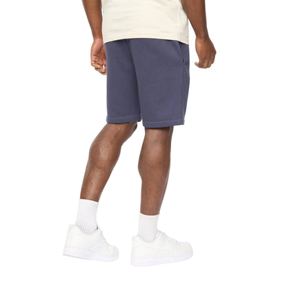 Navy - Back - Crosshatch Mens Bardon Casual Shorts