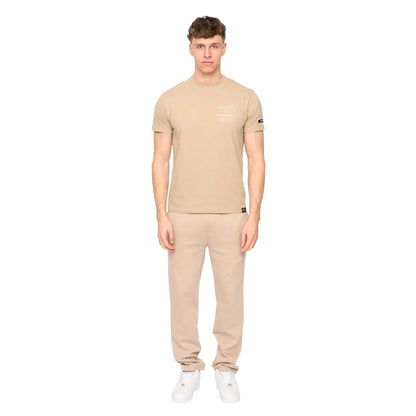 Stone - Lifestyle - Duck and Cover Mens Rayland Cotton T-Shirt