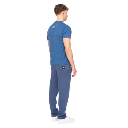 Blue - Pack Shot - Duck and Cover Mens Rayland Cotton T-Shirt