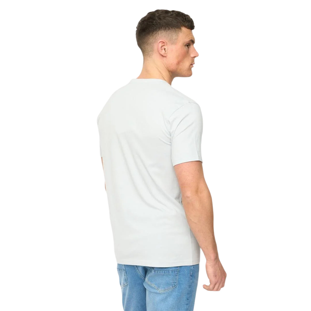 Light Blue - Back - Crosshatch Mens Transflate T-Shirt