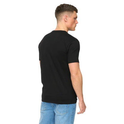 Black - Back - Crosshatch Mens Transflate T-Shirt