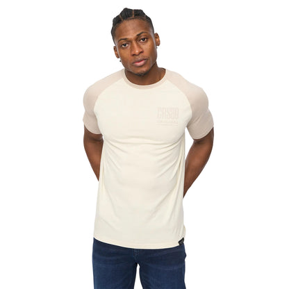 Neutral - Front - Crosshatch Mens Bretsby T-Shirt
