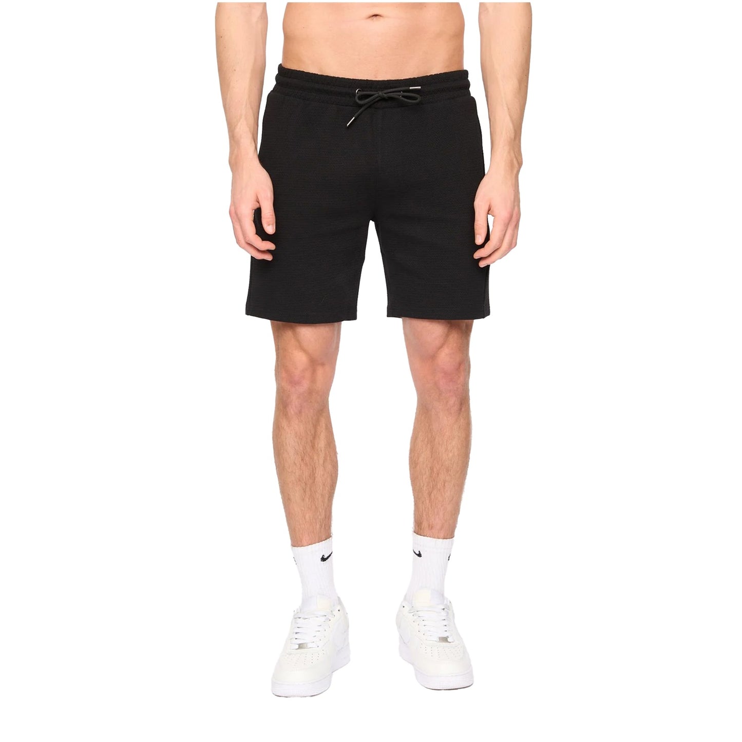 Black - Front - Duck and Cover Mens Topfield Casual Shorts