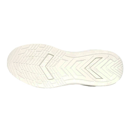 White - Side - Crosshatch Mens Flyknit Trainers