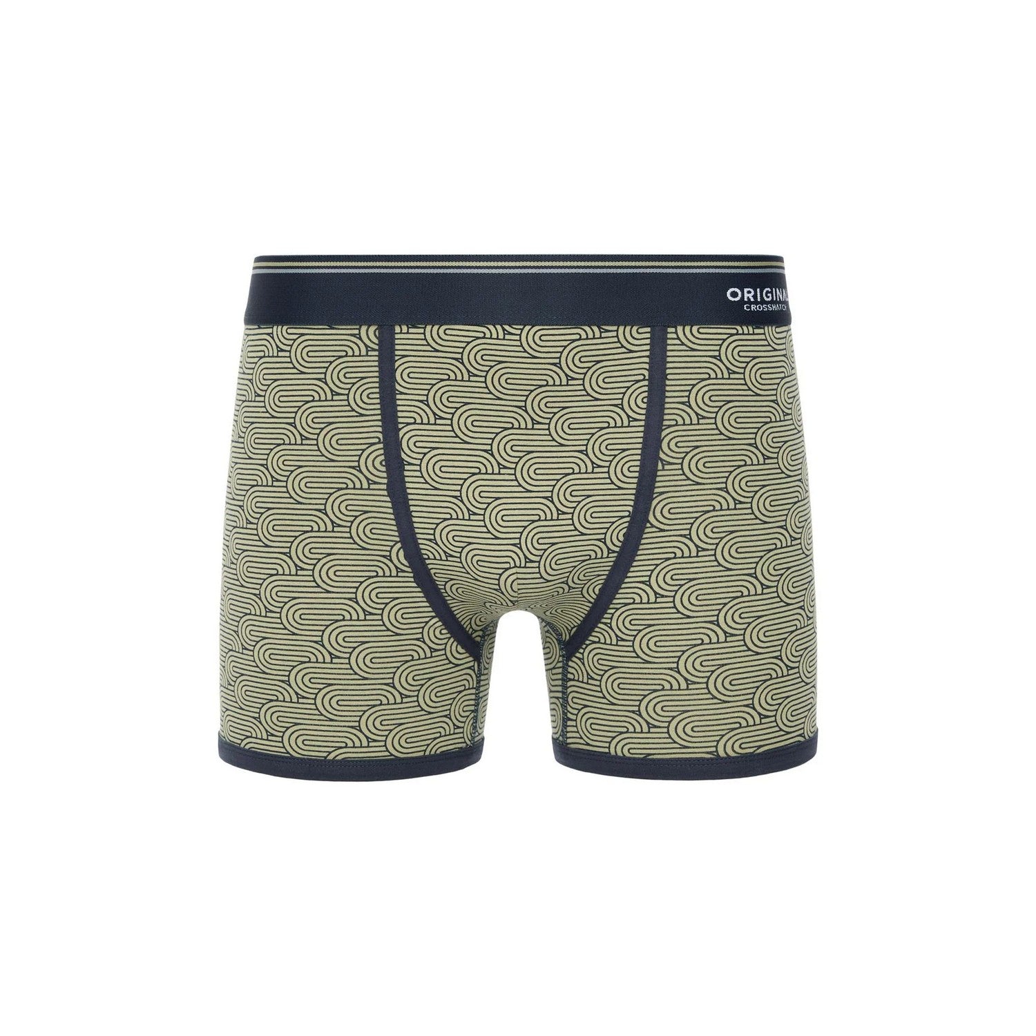 Green-Blue - Lifestyle - Crosshatch Mens Spherigon Boxer Shorts (Pack of 5)