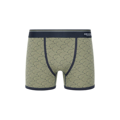Green-Blue - Lifestyle - Crosshatch Mens Spherigon Boxer Shorts (Pack of 5)