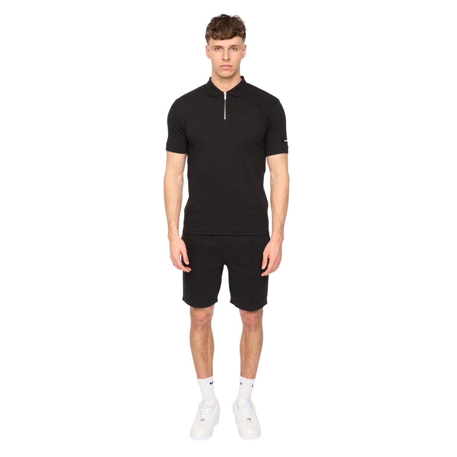Black - Lifestyle - Duck and Cover Mens Sherborn Shorts
