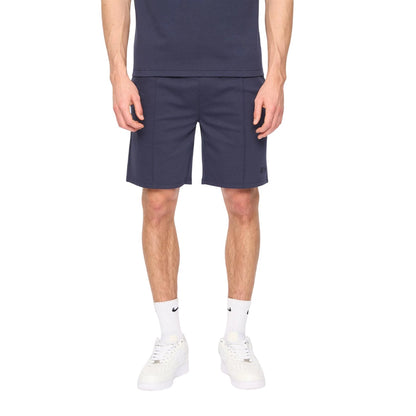 Navy - Front - Duck and Cover Mens Sherborn Shorts