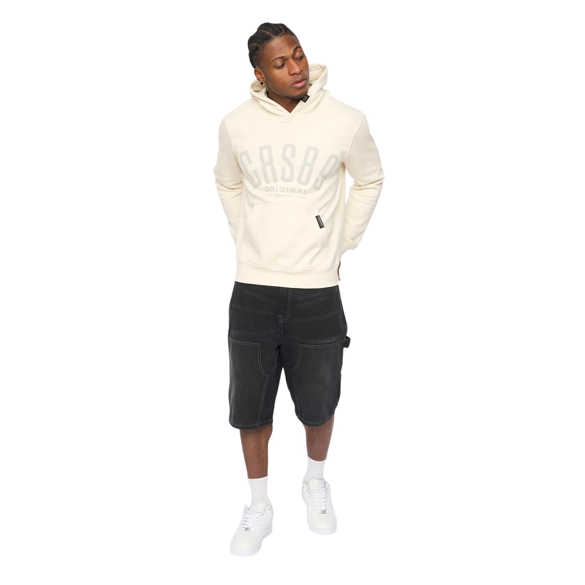 Neutral - Lifestyle - Crosshatch Mens Hallfell Hoodie