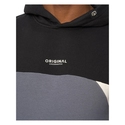 Slate - Side - Crosshatch Mens Castlebay Hoodie